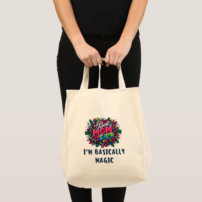 Bolsa Tote Melhor mãe de sempre (Frente (produto))