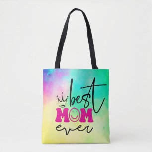 Bolsa Tote Melhor Mãe De Todos Os tempos - Dia de as mães Qua