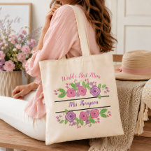 Melhor Mãe do Mundo Personalizada Nome Customizado