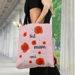 Bolsa Tote Melhor mãe - floral