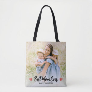 Bolsa Tote Melhor Mãe Foto Moderna