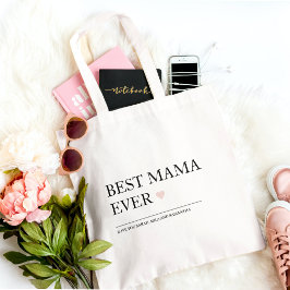 Bolsa Tote Melhor Mãe Nunca | FELIZ DIA DE AS MÃES