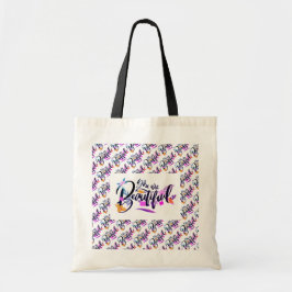 Bolsa Tote Melhor Mensagem Popular de Motivação Moderna Elega