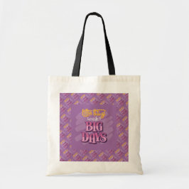 Bolsa Tote Melhor Mensagem Popular de Motivação Moderna Elega