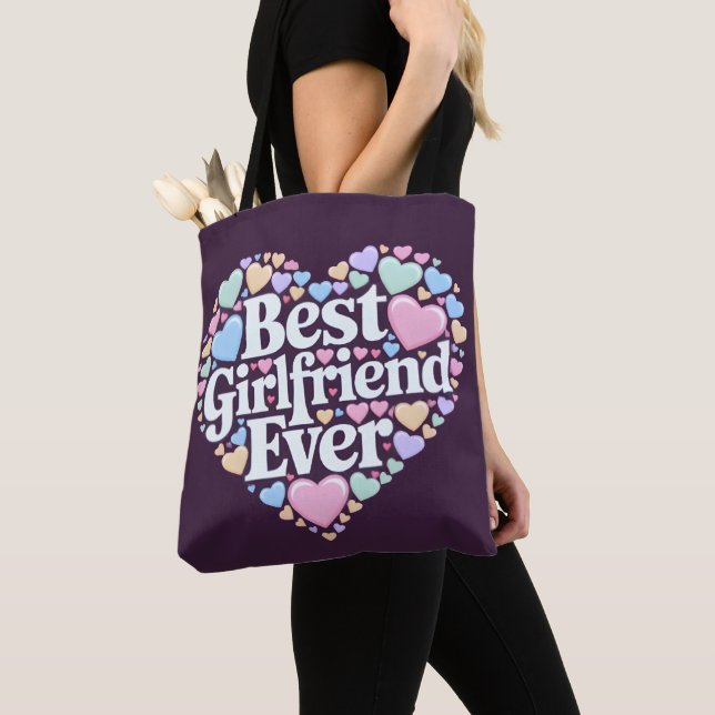Bolsa Tote Melhor namorada (Close Up)