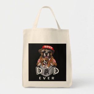 Bolsa Tote Melhor Pai Boxer de Todos os Tempos