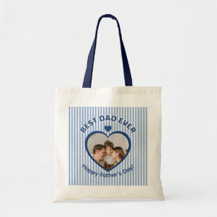 Bolsa Tote Melhor Pai do Mundo golfe Foto Modelo Minimalista