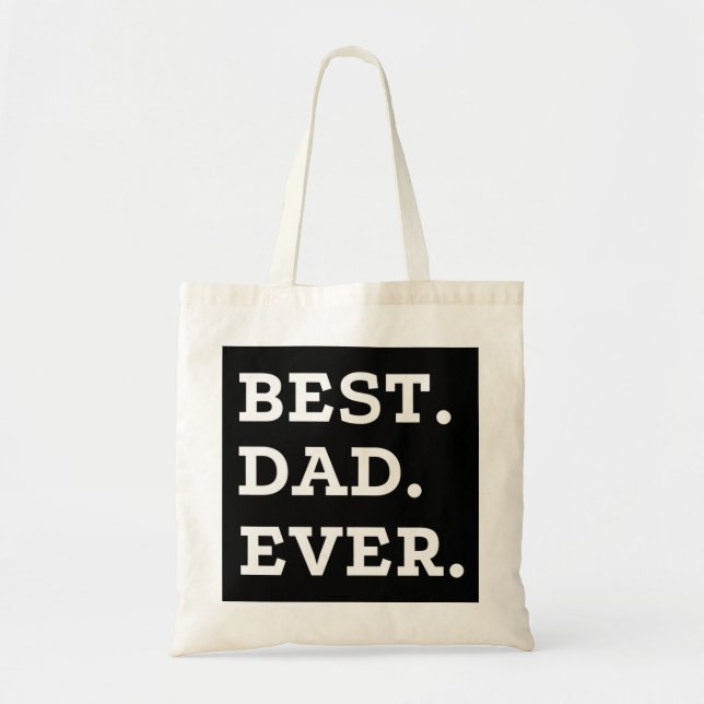 Bolsa Tote Melhor Pai Nunca (Frente)