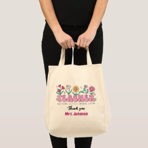 Bolsa Tote Melhor Presente de Apreciação de Professores