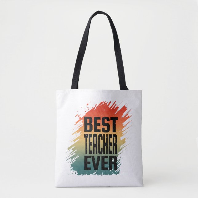 BOLSA TOTE MELHOR PROFESSOR DE TODOS OS TEMPOS (Frente)