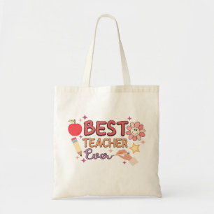 Bolsa Tote Melhor professor de todos os tempos