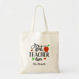 Bolsa Tote Melhor Professor de Todos os Tempos Semana de Apre