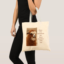 Bolsa Tote Melhor Sobrancelha Unica de Alpaca