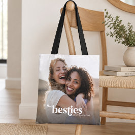 Bolsa Tote Melhores Amigas BFF Foto Personalizada