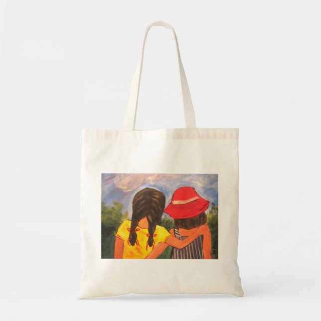 Bolsa Tote Melhores Amigos para sempre (Frente)