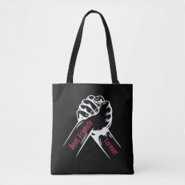 BOLSA TOTE MELHORES AMIGOS PARA SEMPRE COMBINANDO, DIA DOS AM