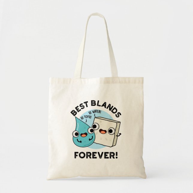 Bolsa Tote Melhores Bândulas para o Funny BFF Pun (Frente)