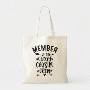 Bolsa Tote Membro da tripulação do primo louco