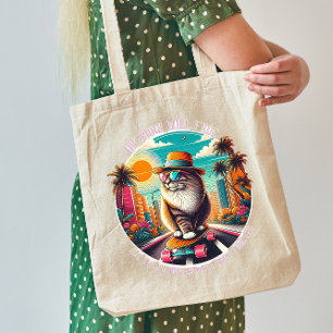 Bolsa Tote Memórias Durarão Para Sempre - Saco De Tota De Gat