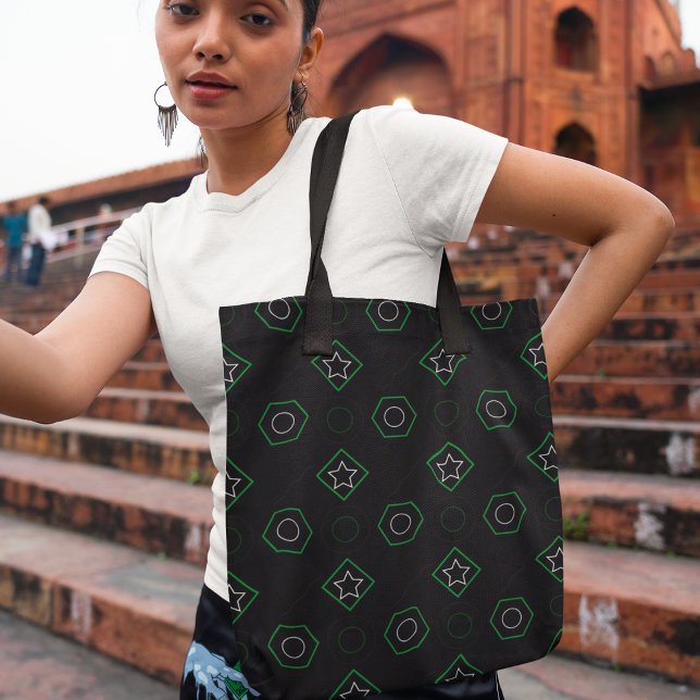 Bolsa Tote Memphis Verde (Criador carregado)