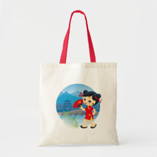 Bolsa Tote Menina chinesa