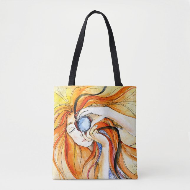 Bolsa Tote Menina com câmera (Frente)