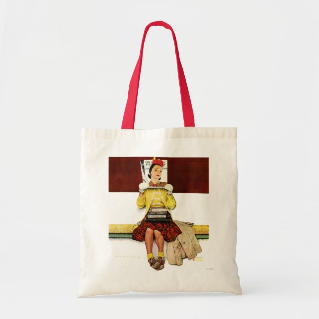 Bolsa Tote Menina de cobrir (Frente)