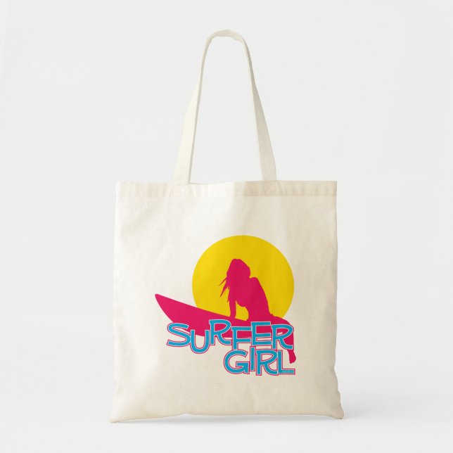 Bolsa Tote Menina do surfista (Frente)