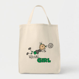 Bolsa Tote Menina do voleibol