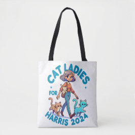 Bolsa Tote Menina Engraçada Engraçada Gato Infantil Lady Kama