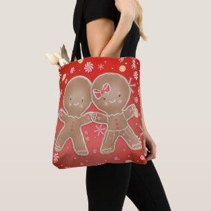 Bolsa Tote Menina Menino Pimenta-do-reino Feriado Natal Bisco