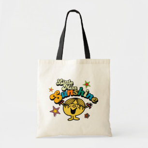 Bolsa Tote Menina Sunshine Estrelas e flores