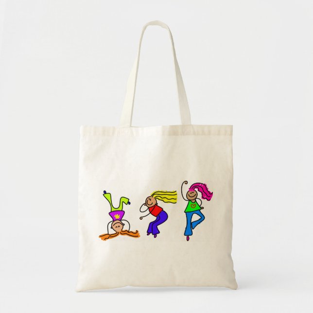 Bolsa Tote Meninas Funky (Frente)