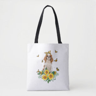 Bolsa Tote Meninas Mulheres Mãe Cavaleiro Rei Charles Spaniel