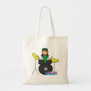 Bolsa Tote Meninas não sabem o quê? Design Personalizado do C