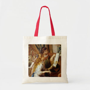 Bolsa Tote Meninas no Piano