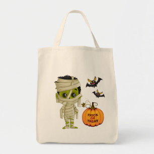 Bolsa Tote Menino da Saco-Mamã do Dia das Bruxas