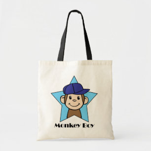Bolsa Tote Menino do macaco