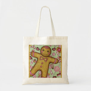 Bolsa Tote Menino grande do pão-de-espécie