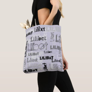 Bolsa Tote Menino ou Menina Nome da Trendência Oferece Acess