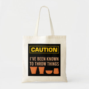 Bolsa Tote Mens Caution I Known To Threads Things Clay S