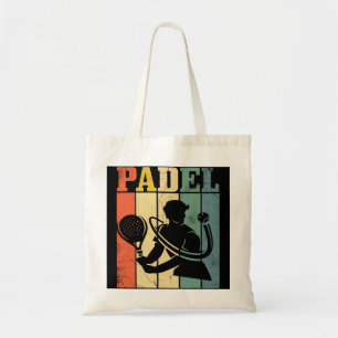 Bolsa Tote Mens Padel Racket Ball Retro Design Para Padel Ten
