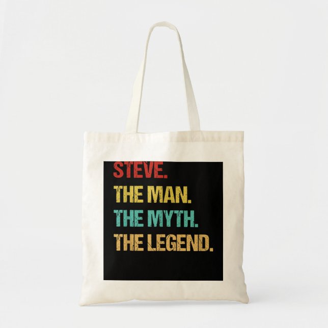 Bolsa Tote Mens Steve Name (Frente)