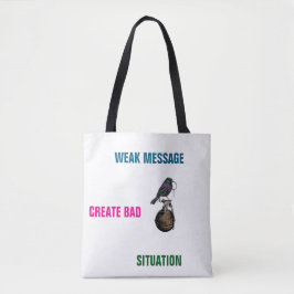 Bolsa Tote Mensagem explosiva