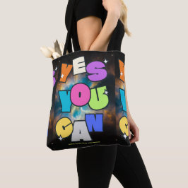 Bolsa Tote Mentalidade Motivacional Sucesso Inspiração Design