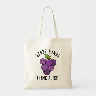 Bolsa Tote Mentes De Uvas Pensam Como Fruta Bonita PUn