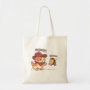 Bolsa Tote Meowdy e Beehaw