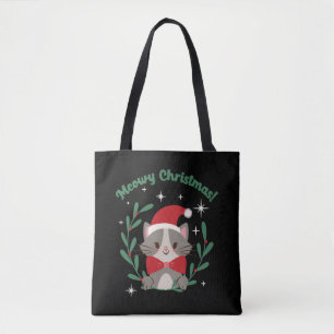 Bolsa Tote Meowy Christmas