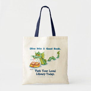 Bolsa Tote Mergulhe em um bom livro