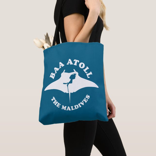 Bolsa Tote Mergulho no Atol Baa (Close Up)